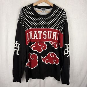 Naruto Shippuden Akatsuki Pullover Sweater Size 2XL Christmas Sweater NWOT